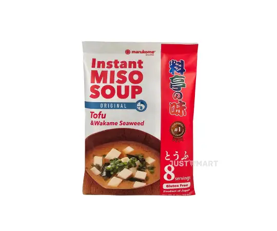Click Here To Enlarge This Photo Of Marukome Instant Miso Soup (Ryoutei No Aji) Vegetarian-Tofu, 152g (8 Servings)