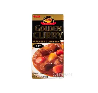 S&B Golden Curry Hot, 92g