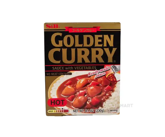 Click Here To Enlarge This Photo Of S&B Instant Golden Curry Sauce - Hot, 230g