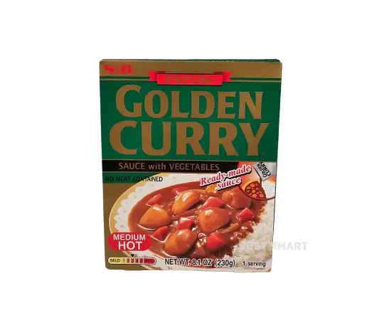 Click Here To Enlarge This Photo Of S&B Instant Golden Curry Sauce - Medium Hot, 230g