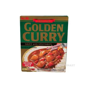 S&B Instant Golden Curry Sauce - Medium Hot, 230g