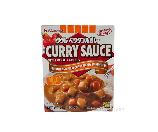 Click Here To Enlarge This Photo Of House Instant Curry Sauce With Vegetable - Mild, 200g