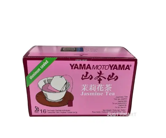 Click Here To Enlarge This Photo Of Yamamotoyama Jasmine Tea (16 Tea Bags), 32g