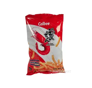 Calbee Prawn Cracker - Original Flavor, 90g