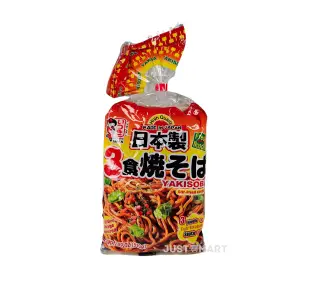 Itsuki Yakisoba Stir-Fried Noodle with Sauce (3 Servings), 510g