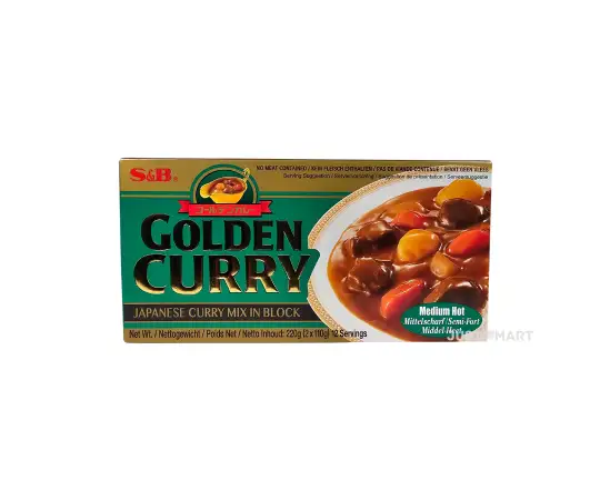 Click Here To Enlarge This Photo Of S&B Golden Curry Medium Hot, 220g