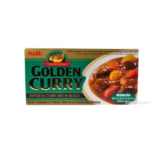 S&B Golden Curry Medium Hot, 220g