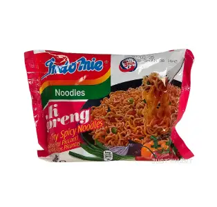 Indomie Instant Noodles Mi Goreng Hot & Spicy, 80g