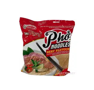 Acecook Oh! Ricey Rice Pho Noodles Beef Flavour, 70g