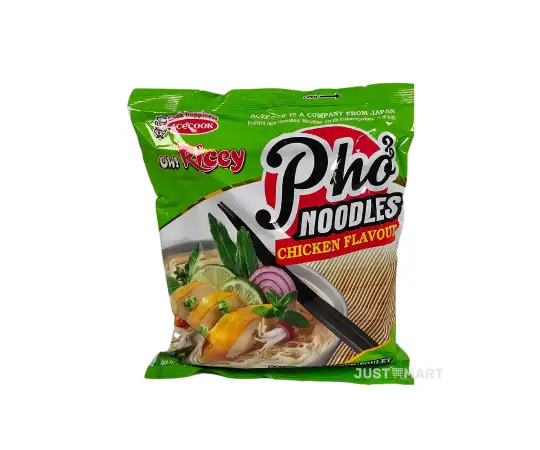 Click Here To Enlarge This Photo Of Acecook Oh! Ricey Rice Pho Noodles Chicken Flavour, 71g