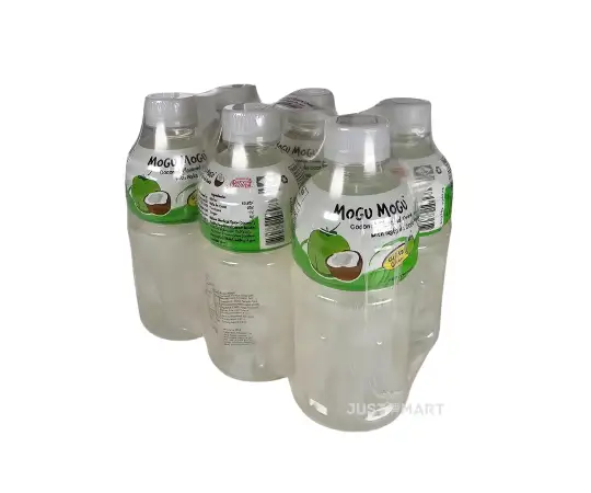 Click Here To Enlarge This Photo Of Mogu Mogu Nata De Coco Drink Coconut Flavour, 6 x 320ml