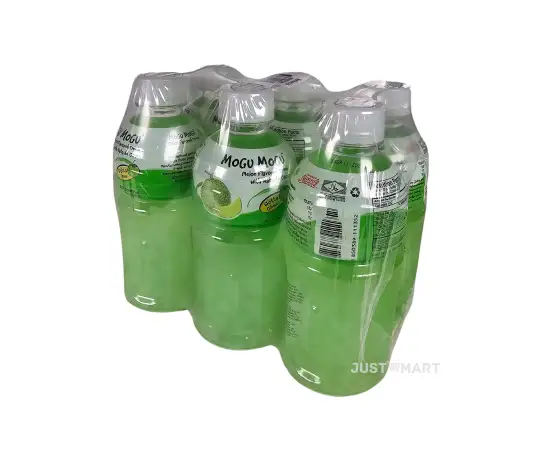 Click Here To Enlarge This Photo Of Mogu Mogu Nata De Coco Drink Melon Flavour, 6 x 320ml