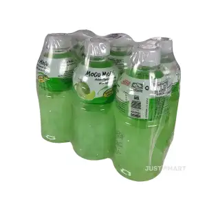 Mogu Mogu Nata De Coco Drink Melon Flavour, 6 x 320ml
