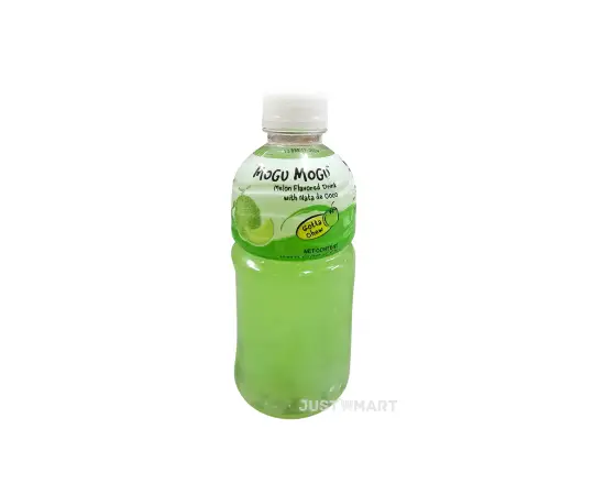 Click Here To Enlarge This Photo Of Mogu Mogu Nata De Coco Drink Melon Flavour, 320ml