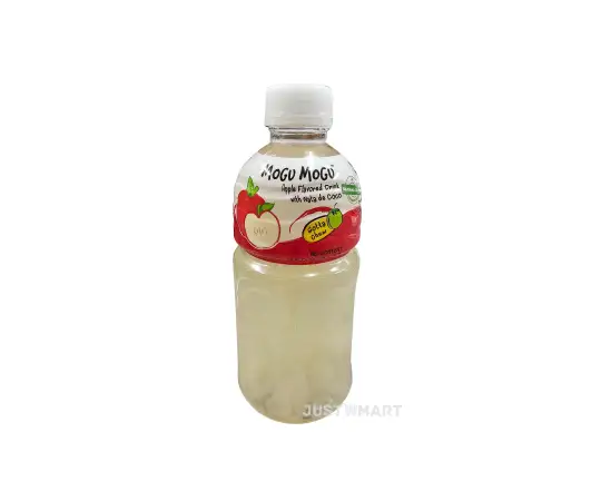 Click Here To Enlarge This Photo Of Mogu Mogu Nata De Coco Drink Apple Flavour, 320ml