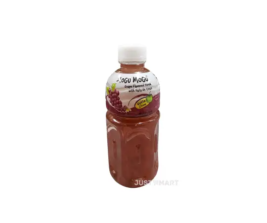 Click Here To Enlarge This Photo Of Mogu Mogu Nata De Coco Drink Grape Flavour, 320ml