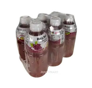 Mogu Mogu Nata De Coco Drink Grape Flavour, 6 x 320ml