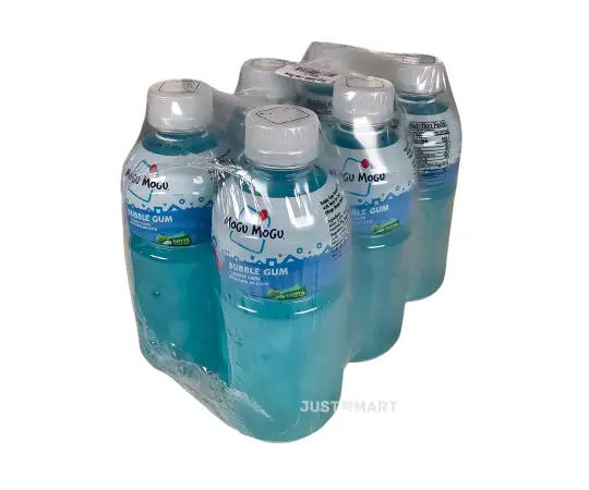 Click Here To Enlarge This Photo Of Mogu Mogu Nata De Coco Drink Bubble Gum Flavour, 6 x 320ml