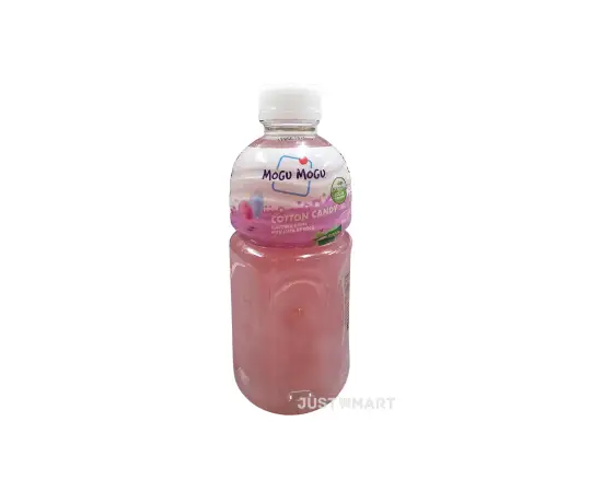 Click Here To Enlarge This Photo Of Mogu Mogu Nata De Coco Drink Cotton Candy Flavour, 320ml