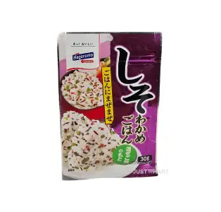 Hagoromo Wakame Furikake Rice Seasoning Seaweed Shiso Flavour, 30g