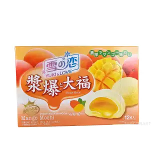 Yuki & Love Mango Flavoured Mochi, 180g