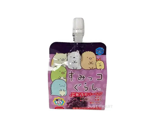 Click Here To Enlarge This Photo Of Yokoo - Sumikkogurashi Konnyaku Jelly (Grape), 150g