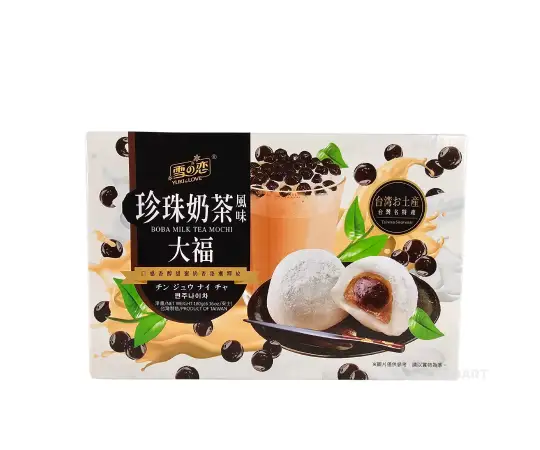 Click Here To Enlarge This Photo Of Yuki & Love Boba Milk Tea Mochi, 180g