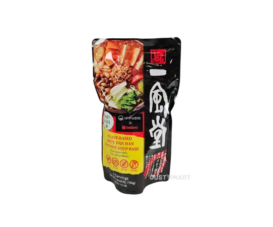 Click Here To Enlarge This Photo Of Daisho x Ippudo Plant Based Hot Pot Soup Base (Spicy Tantan), 750g