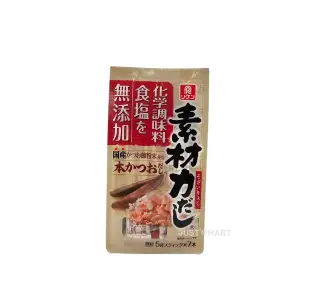Riken Sozairyoku Mutenka Katsuodashi - Bonito (5g x 7 Schets), 35g