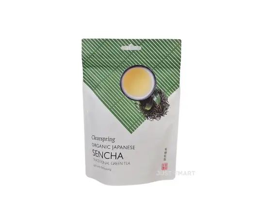Click Here To Enlarge This Photo Of Clearspring Organic Japanese Sencha, Green tea Loose, 90g