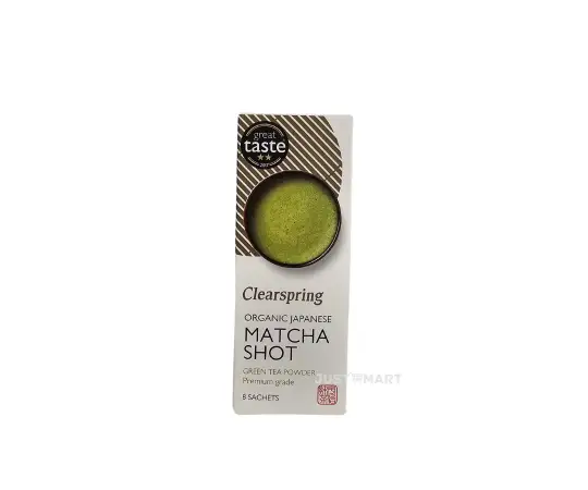 Click Here To Enlarge This Photo Of Clearspring Organic Matcha Shot - Premium Grade (1g x 8), 8g