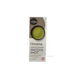 Clearspring Organic Matcha Shot - Premium Grade (1g x 8), 8g