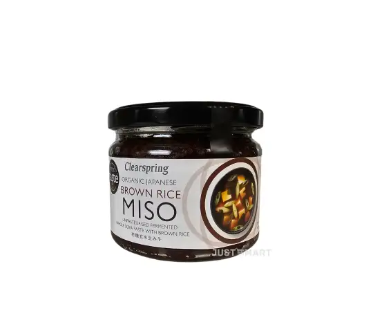 Click Here To Enlarge This Photo Of Clearspring Organic Japanese Brown Rice Miso - Jar (Unpasteurised), 300g