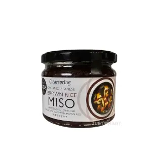 Clearspring Organic Japanese Brown Rice Miso - Jar (Unpasteurised), 300g