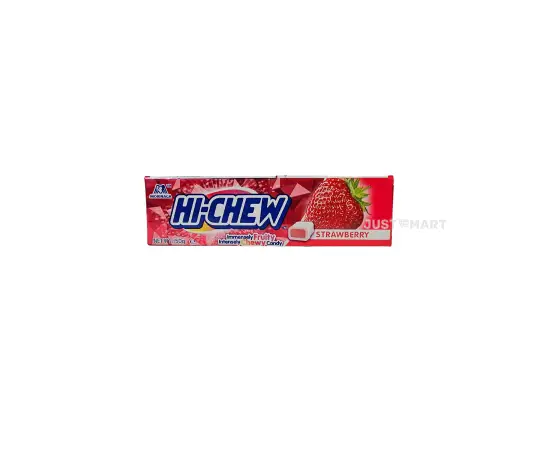 Click Here To Enlarge This Photo Of Morinaga Hi Chew Strawberry Flavour, 50g