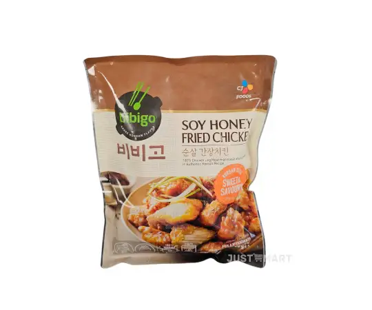Click Here To Enlarge This Photo Of CJ Bibigo Korean Style Fried Chicken With Soy & Honey Sauce, 350g