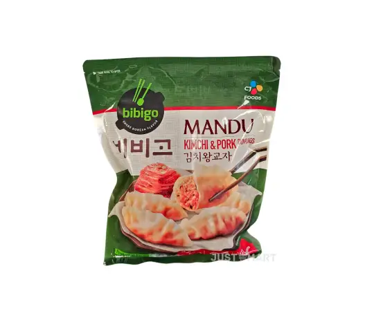Click Here To Enlarge This Photo Of CJ Bibigo Kimchi & Pork Original Dumpling, 525g