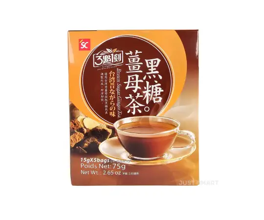 Click Here To Enlarge This Photo Of 3:15PM Brown Sugar Ginger Tea, 75g (5 x 15g)
