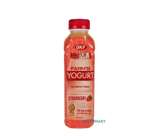 Click Here To Enlarge This Photo Of OKF Strawberry Yoghurt Drink, 500ml