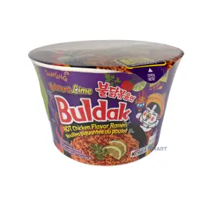 Samyang Hot Chicken Ramyun (Habanero & Lime) Big Cup - HALAL, 105g