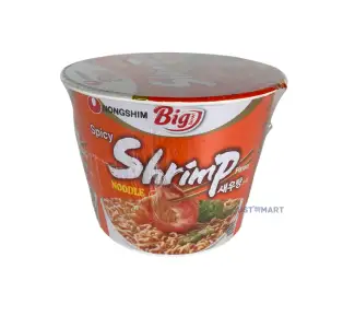 Nongshim Big Bowl Noodles (Shrimp), 115g
