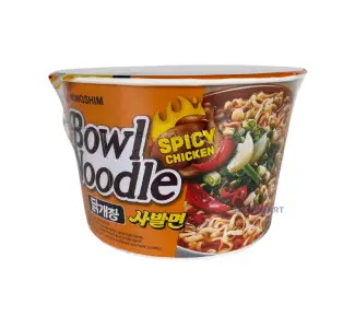 Nongshim Big Bowl Noodles (Spicy Chicken), 100g