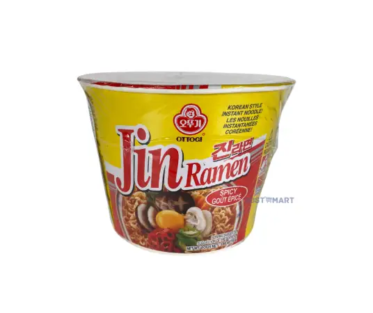 Click Here To Enlarge This Photo Of Ottogi Jin Ramyun Hot (Big Bowl), 110g