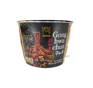 Youus Black Bean Sauce Bowl Noodles, 160g