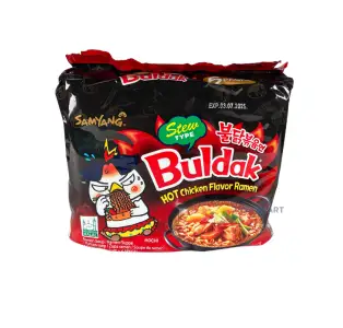 Samyang Hot Chicken Ramyun (Stew) - HALAL, 725g (5 x 145g)
