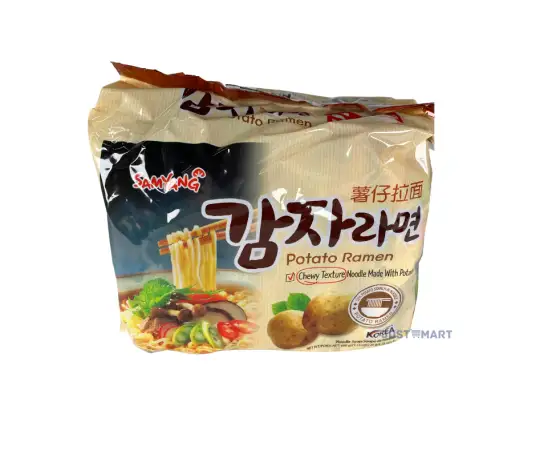 Click Here To Enlarge This Photo Of Samyang Potato Ramyun, 600g (5 x 120g)