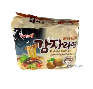 Samyang Potato Ramyun, 600g (5 x 120g)