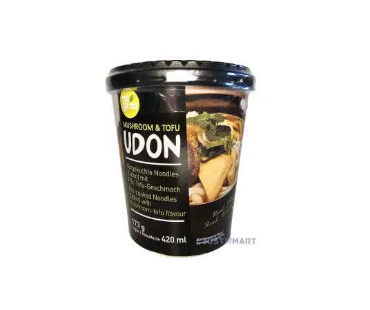 Click Here To Enlarge This Photo Of Allgroo Mushroom & Tofu Udon (Cup), 173g