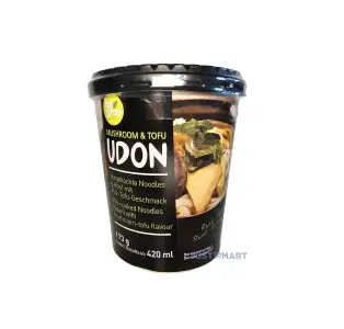 Allgroo Mushroom & Tofu Udon (Cup), 173g