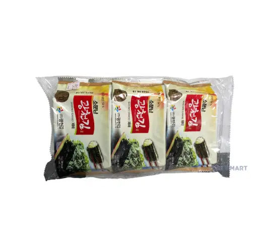 Click Here To Enlarge This Photo Of Dosirak Seasoned Seaweed, 3 x 5g